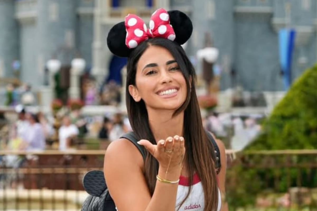 Anto Roccuzzo compartió las mejores fotos de sus mini vacaciones en Disney (Foto: Instagram @antonelaroccuzzo)