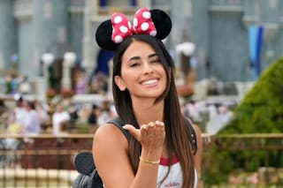 Anto Roccuzzo causó furor en Disney antes del debut de la selección argentina en el Mundial
