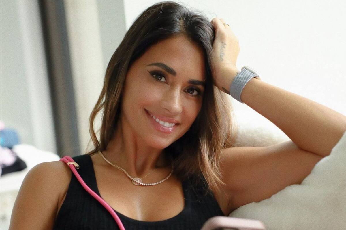 Anto Roccuzzo compartió una foto y un detalle en su celular causó ternura