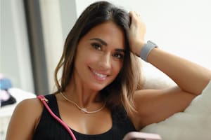 Anto Roccuzzo compartió una foto y un detalle en su celular causó ternura