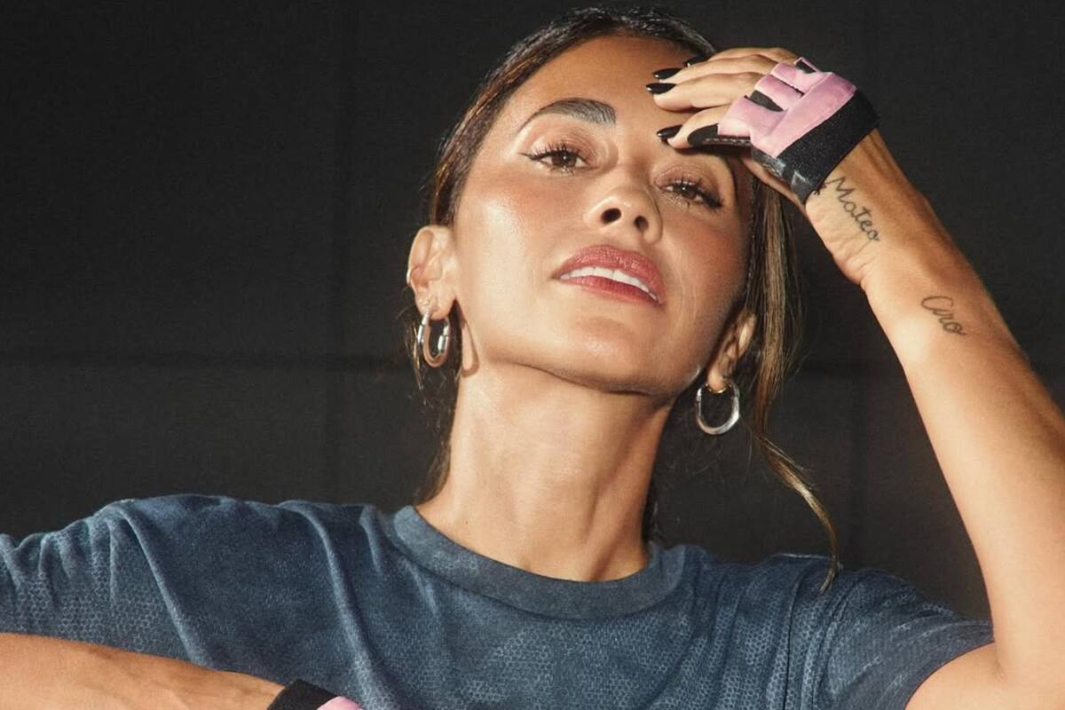 Anto Roccuzzo hizo una sesión de fotos con una reconocida marca