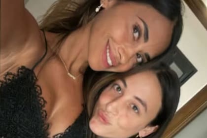 Anto Roccuzzo presentó en Instagram a su prima, Agustina 'Buchi' Scaglia (Foto: Instagram @antonelaroccuzzo)