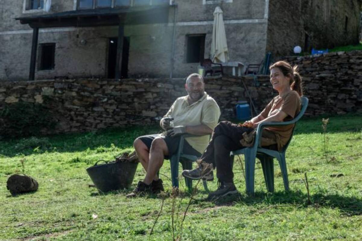 Antoine y Olga Denis, los actores galos Denis Ménochet y Marina Foïs. FOTO: Cortesía Biff