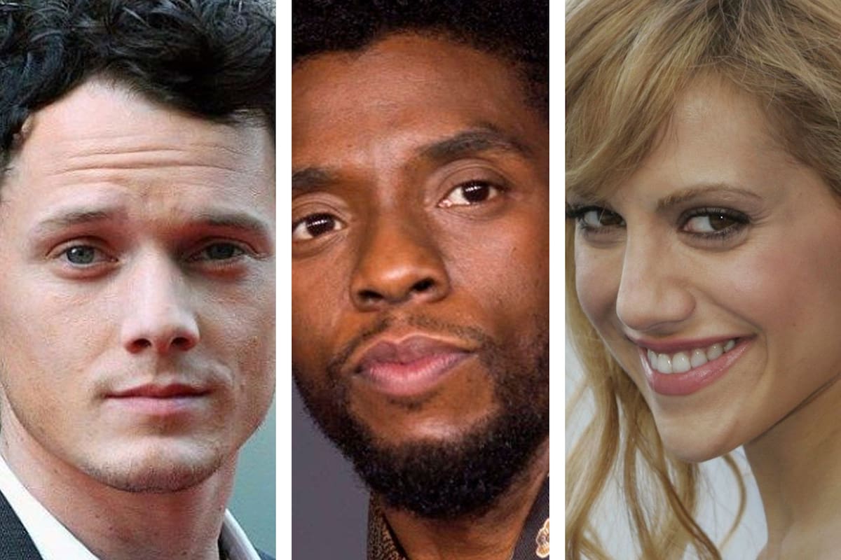 Anton Yelchin, Chadwick Boseman y Brittany Murphy murieron a temprana edad y en la cima de sus carreras profesionales