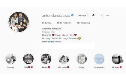 Antonela cambió su foto de perfil sin que nadie lo note
