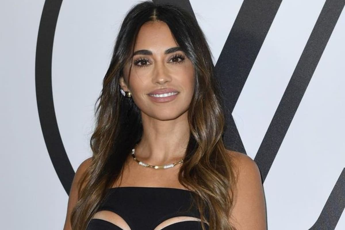 Antonela Roccuzzo asistió a un exclusivo evento en México y deslumbró con su look (Foto: Instagram/@antonelaroccuzzo)