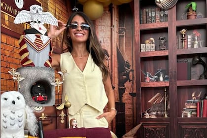 Antonela Roccuzzo celebró su cumpleaños con temática de Harry Potter y revolucionó a sus fans