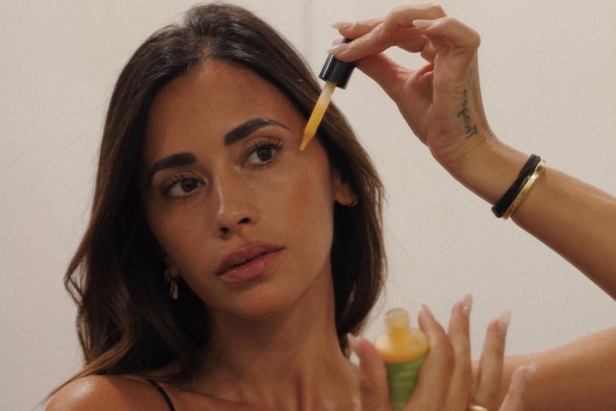 Antonela Roccuzzo compartió con sus seguidores uno de sus secretos de belleza