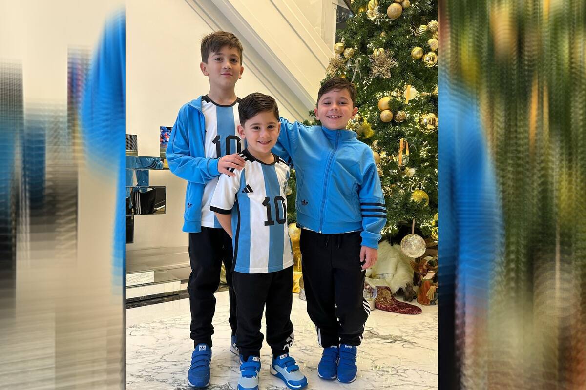 Antonela Roccuzzo compartió una imagen de sus hijos y un detalle llamó la atención de sus seguidores.