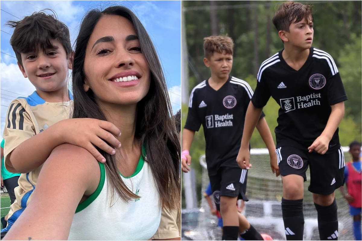 Antonela Roccuzzo compartió varias imágenes de un día junto a Sofía Balbi y los hijos de cada familia