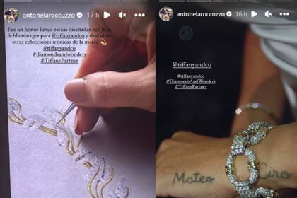 Antonela Roccuzzo deslumbró con su look en México Foto Instagram @antonelaroccuzzo)