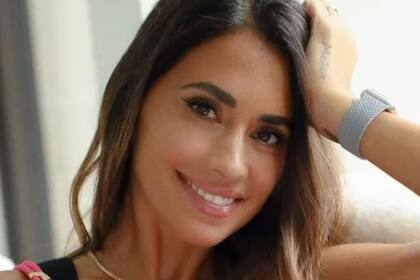 Antonela Roccuzzo fue a un destino mágico con sus hijos