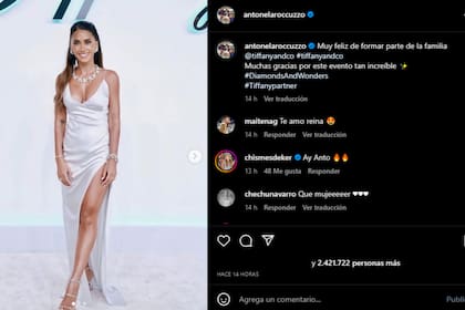 Antonela Roccuzzo fue invitada a un importante evento en México Foto Instagram @antonelaroccuzzo)