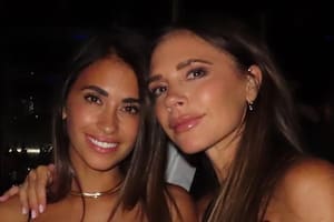 Antonela Roccuzzo le dedicó un saludo de cumpleaños muy especial a su amiga, Victoria Beckham