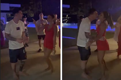 Antonela Roccuzzo le dedicó una canción a su marido, Lionel Messi, mientras bailaban juntos en su casa de Rosario