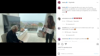 Antonela Roccuzzo llamó la atención de los usuarios de redes sociales al reaccionar a un video de Shakira, hace algunas semanas