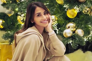 Antonela Roccuzzo mostró detalles de la decoración navideña de los Messi (Foto: Instagram @antonelaroccuzzo)