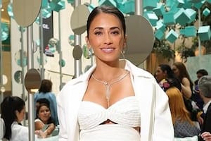 Antonela Roccuzzo mostró el lujoso regalo de bienvenida que recibió en New York
