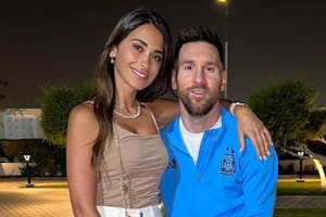 Antonela Roccuzzo mostró la exigente rutina física de Lionel Messi en un gimnasio