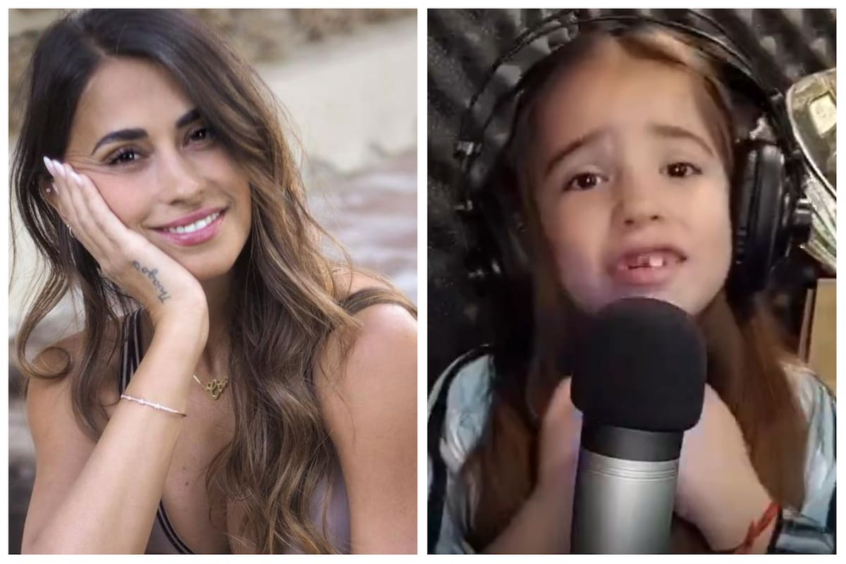 Antonela Roccuzzo reaccionó a la canción que una niña sanjuanina le dedicó a Lionel Messi