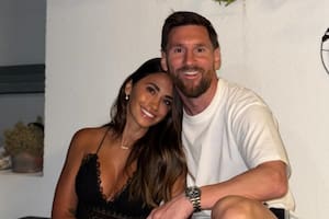 Antonela Roccuzzo reaccionó a un posteo de Lionel Messi