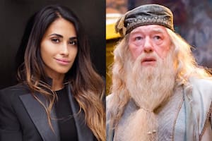 Antonela Roccuzzo reaccionó ante la muerte de Michael Gambon y recibió el apoyo de los fans