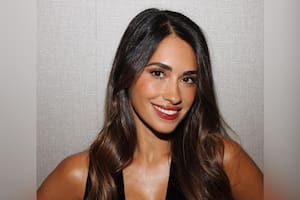Antonela Roccuzzo se adelantó y mostró su vestido de San Valentín