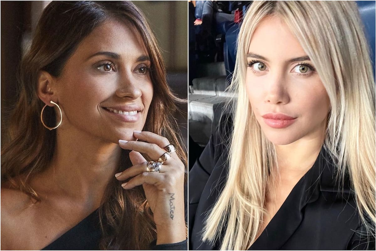 Antonela Rocuzzo hizo un romántico posteo dedicado a Lionel Messi y Wanda Nara la respondió con simpatía