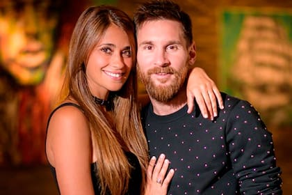 Antonela saludó a su marido, Leo Messi, por Instagram