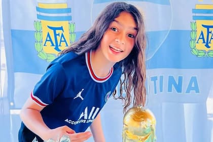 Antonella es fanática de Messi