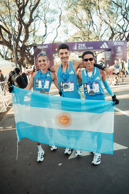 Antonella Guerrero, Nacho Erario, Marcela Gómez.