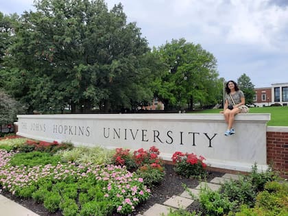 Antonella Macoretta aplicó en su penúltimo año del secundario y fue becada para estudiar en la Universidad Johns Hopkins