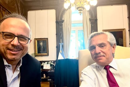 Antonio Aracre y Alberto Fernández