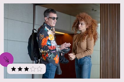 Antonio Banderas y Penélope Cruz, en una escena de Competencia oficial