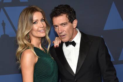 Antonio Banderas y su novia