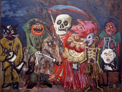 El "Carnaval de Juanito", de Antonio Berni, de 1960