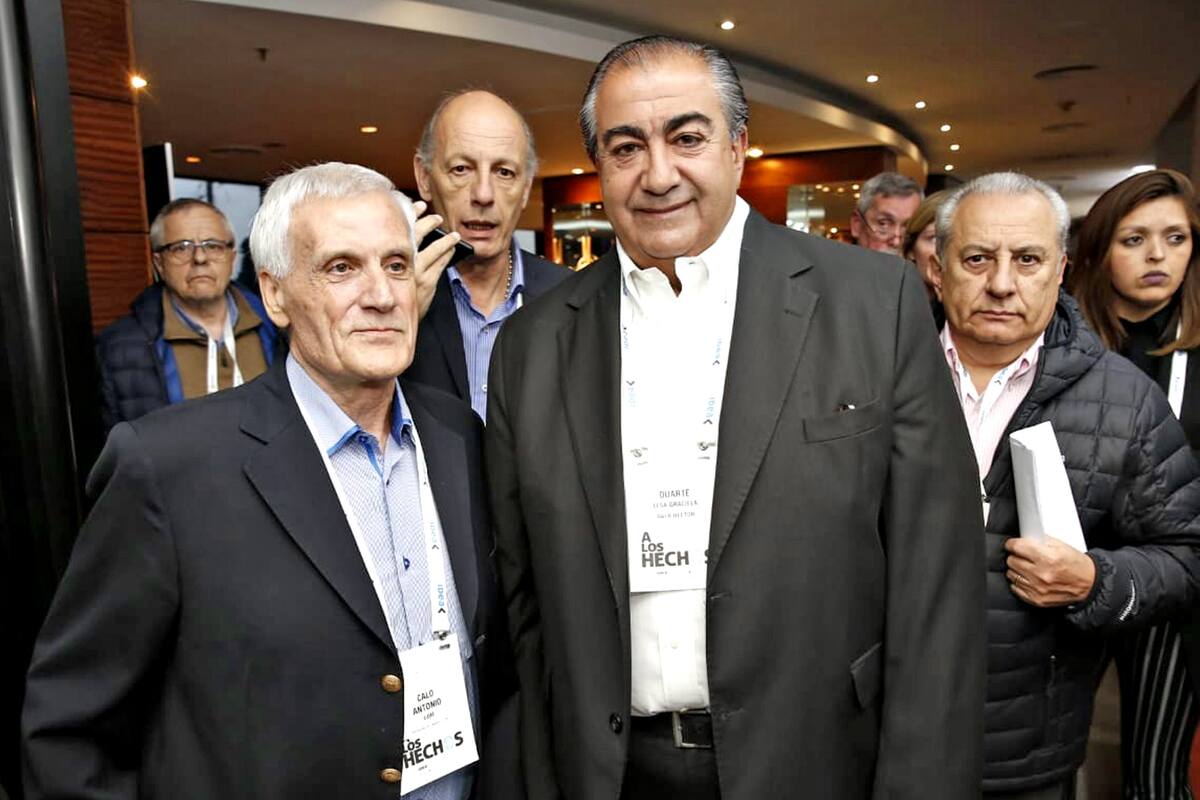 Antonio Caló y Héctor Daer