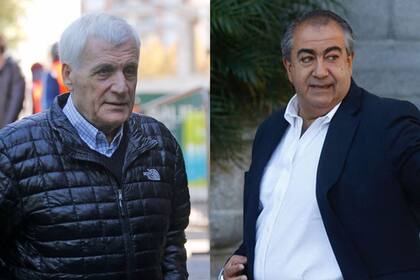 Antonio Caló y Héctor Daer, dos de los invitados a la reunión de mañana con Martín Guzmán.
