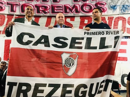 Antonio Caselli y David Trezeguet