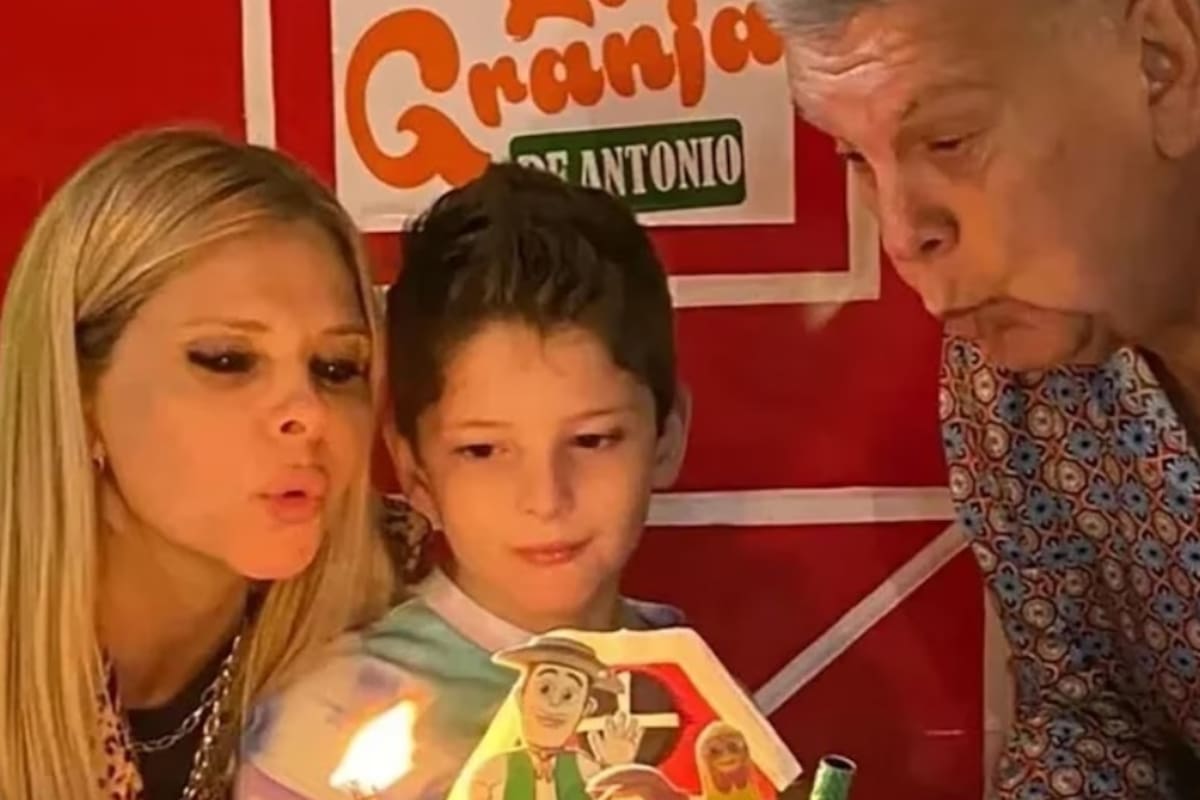 Antonio, el hijo de Luis Ventura cumplió 9 años (Foto: Instagram)