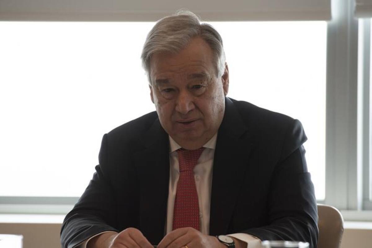 Antonio Guterres, secretario general de la ONU, anunció un plan por 2000 millones de dólares para asistir a las naciones de América latina, Asia y Africa