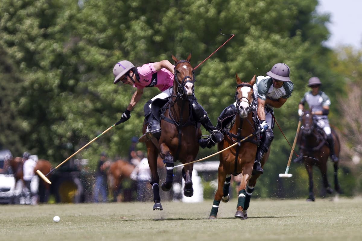 Antonio Heguy fue operado en una rodilla, volvió después de 20 días y anotó 7 goles por Ellerstina-Indios Chapaleufú contra La Hache Cría en el Abierto de Tortugas.