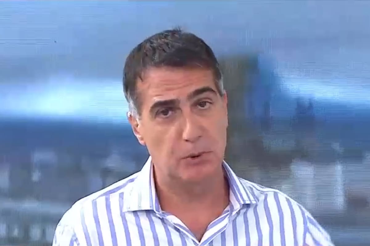 Antonio Laje reaccionó al insulto que un televidente escribió a través de Telegram (America TV)