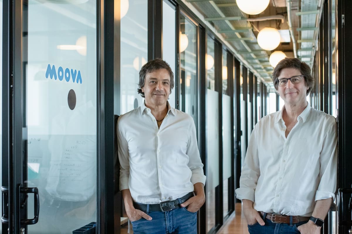 Antonio Migliore y Marcos Detry, fundadores de Moova