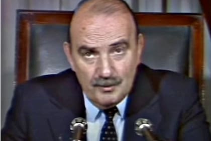 Antonio Tróccoli, ministro del Interior de Raúl Alfonsín