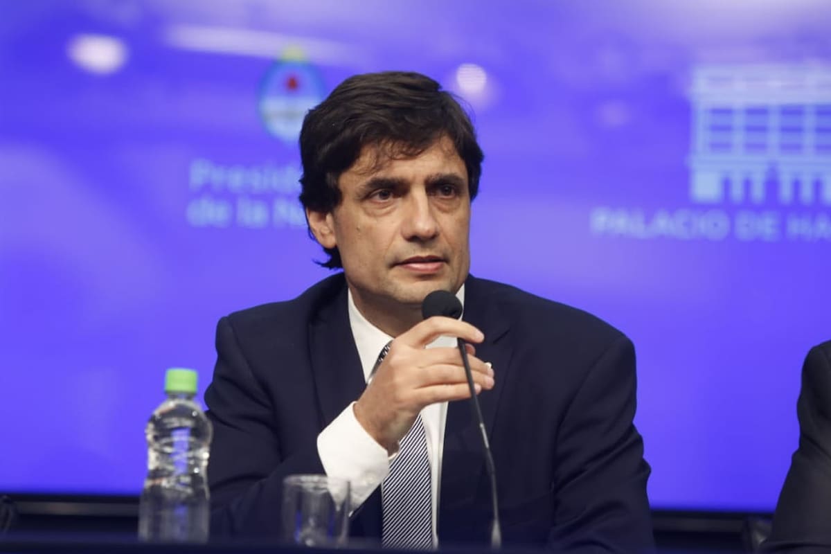 Anuncio de Hernán Lacunza en el Ministerio de Economía