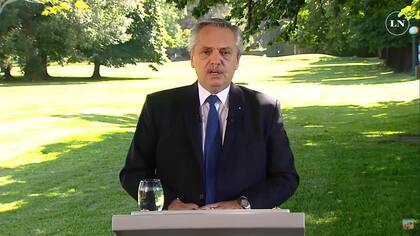 Anuncio del presidente Alberto Fernández sobre la negociación de deuda con el FMI