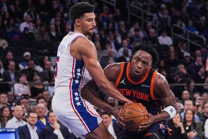 Anunoby anota 27 y Knicks ganan 105-91 a 76ers que sufren novena derrota consecutiva