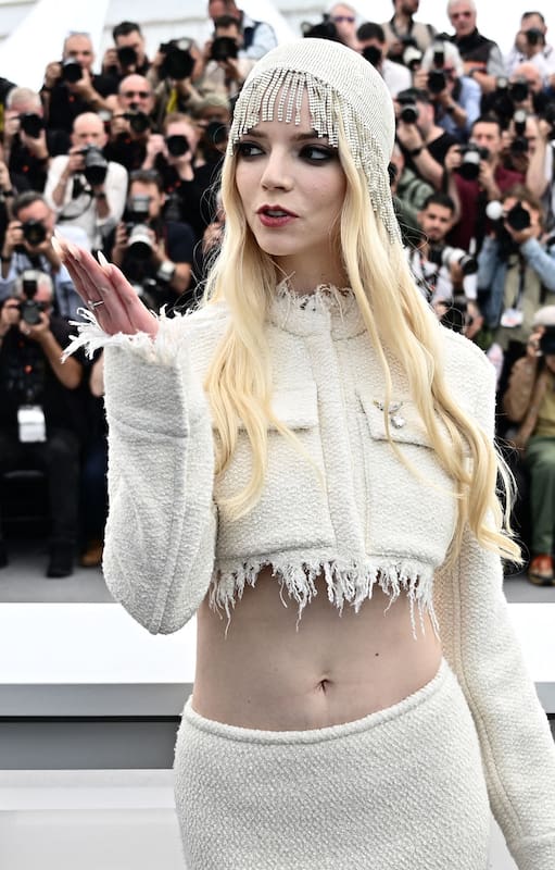 Anya Taylor-Joy, ayer, en el Festival de Cannes, donde presenta Furiosa: de la saga Mad Max, que llegará el jueves 23 a las salas argentinas