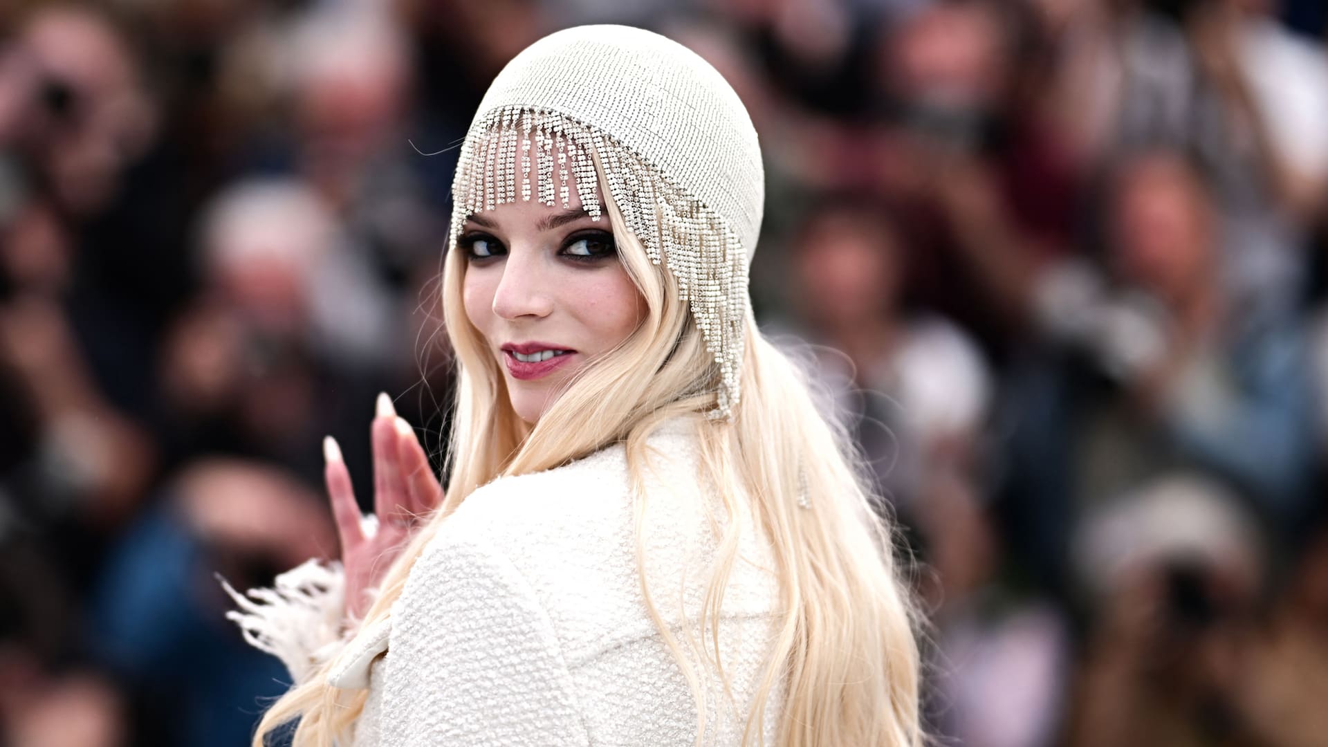 Anya Taylor-Joy, ayer, en el Festival de Cannes, donde presenta Furiosa: de la saga Mad Max, que llegará el jueves 23 a las salas argentinas